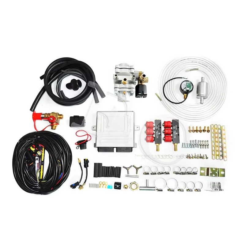 

Bi Fuel Direct Injection lpg Cng Autogas Conversion Kits Gnv 468 Cylinder Dual Fuel Gpl Vehicle Auto Gas Conversion Kit for Cars