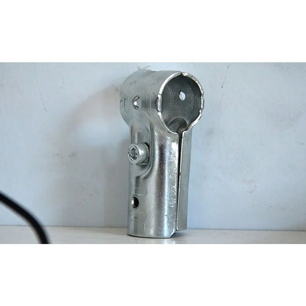 1Pcs Durable Carbon Steel Galvanized Pipe Joint Round 20/25/32mm Rod Support Rack Tube Connector Furniture Hardware