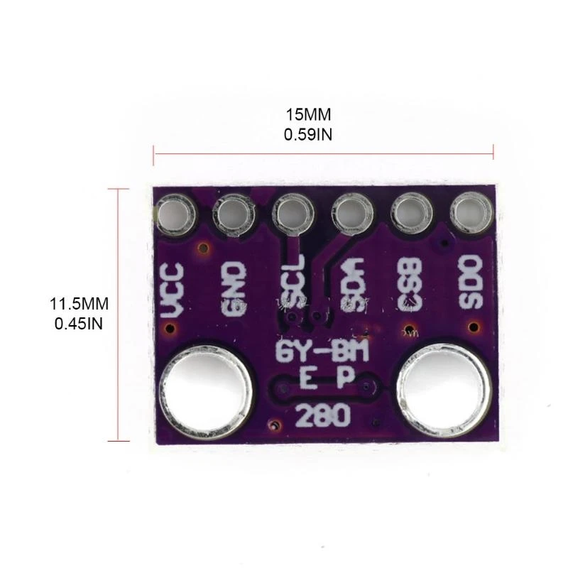 E06B 압력 센서 모듈 BMP280 압력 대기 모듈