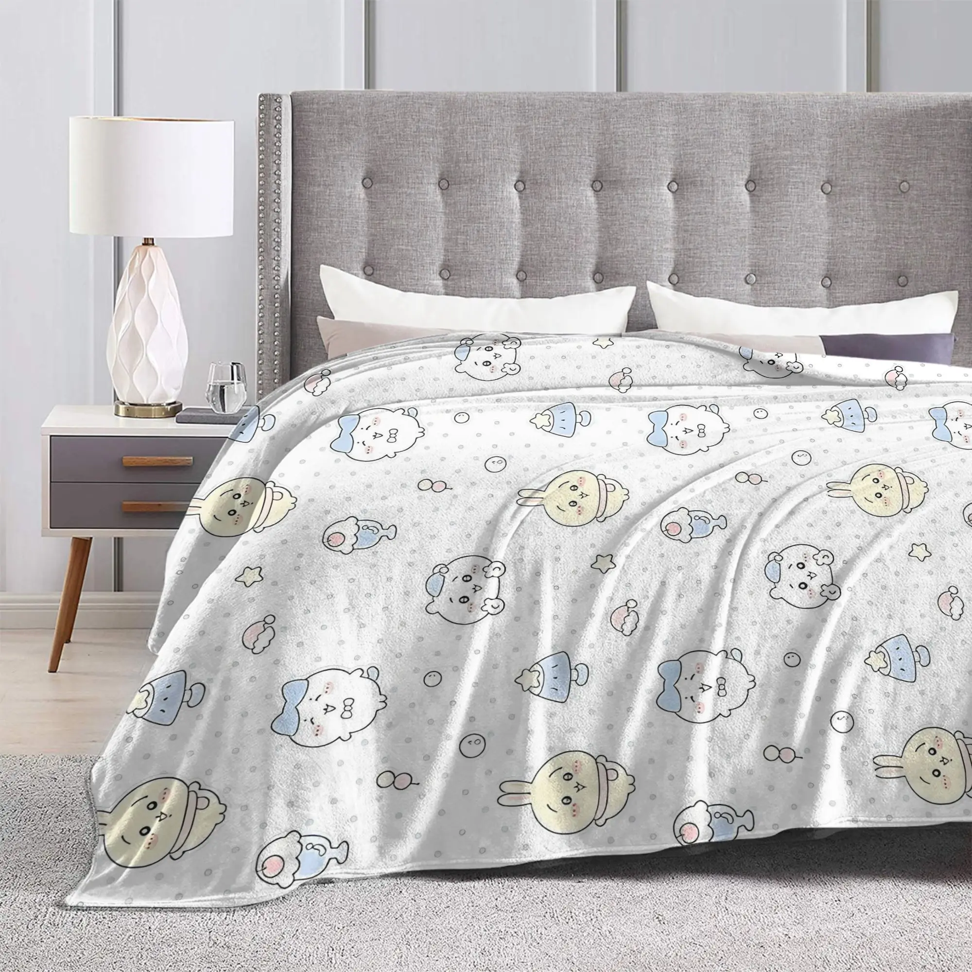 Кавайные пледы Chiikawas Usagi – обзор и цена Home Textiles Blanket