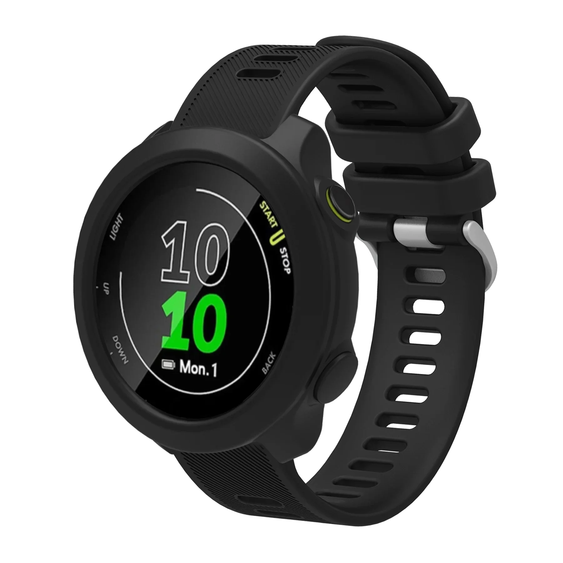 Мягкий силиконовый чехол для Garmin Forerunner 158, защитный чехол, супер легкий чехол для часов, украшение (защитная пленка для экрана в комплект не входит)