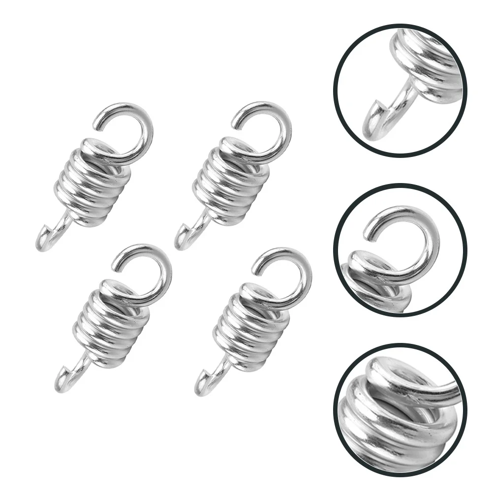 

4Pcs Durable Metal Swing Spring Set Absorbing Shocks for Comfortable Swinging and Turning Heavy Bag Spring Hammock Hanging Tool