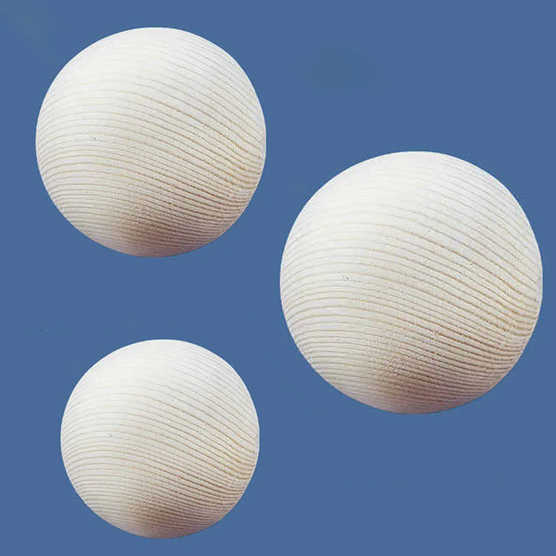 1-5Pcs Dia 50/60/80/100/120-250mm Pine Wood Ball Wooden Primary Color Solid Round Wooden Ball Decoration DIY Home Painted Parts