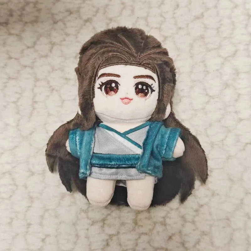 

Плюшевая кукла Хань Ли 10 см: «Путешествие от смертного к бессмертному» – милая мультяшная игрушка для переодевания, подарок для фанатов