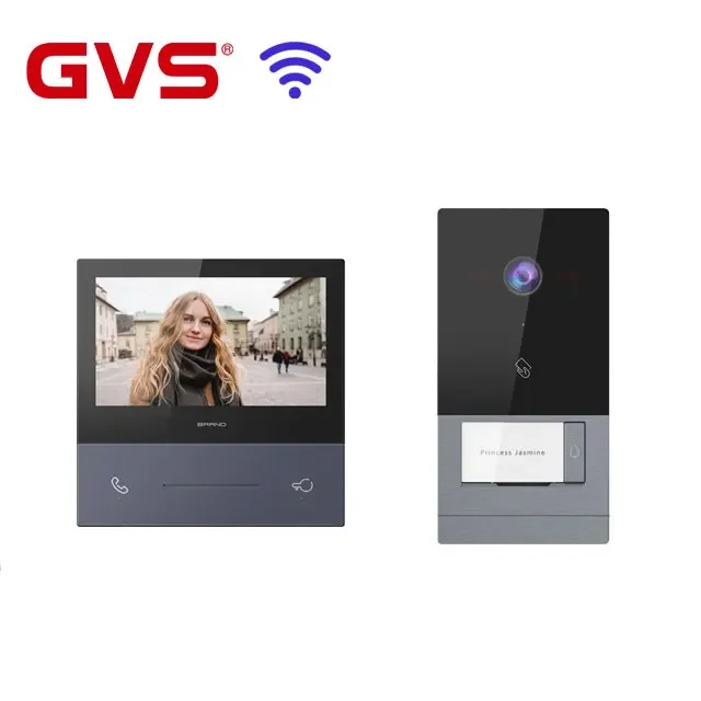 China Stable Smart Intercom System Verified by Europe Market Intercom 2 Wires Tuya Video Door Phone