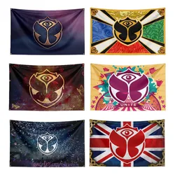Tomorrowland Festival Flag Polyester Digital Printing Electronic Music Banner