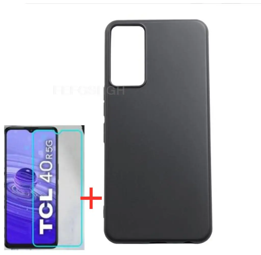 Anti-knock Soft TPU Phone Case For TCL 40 R 5G TCL40R 6.6