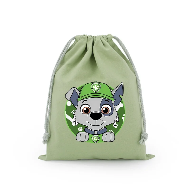 باو باترولز الرباط أكياس الكرتون أنيمي المطبوعة رسم سلسلة جيب سكاي تشيس حقائب بنين بنات كيس التخزين هدايا عيد الميلاد #3