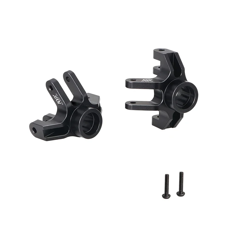 KYX Racing CNC Aluminum Steering Spindle Upgrades Parts Accessories for 1/18 RC Car LOSI Mini LMT 4X4 Truck