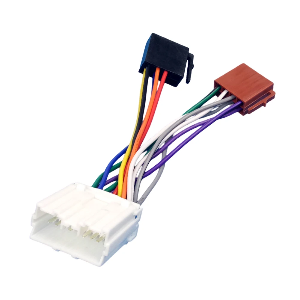 For Mitsubishi 1995-2006 Car Stereo Adapter Car Audio Installation Reliable Performance Wear-Resistant 16Pin Interface