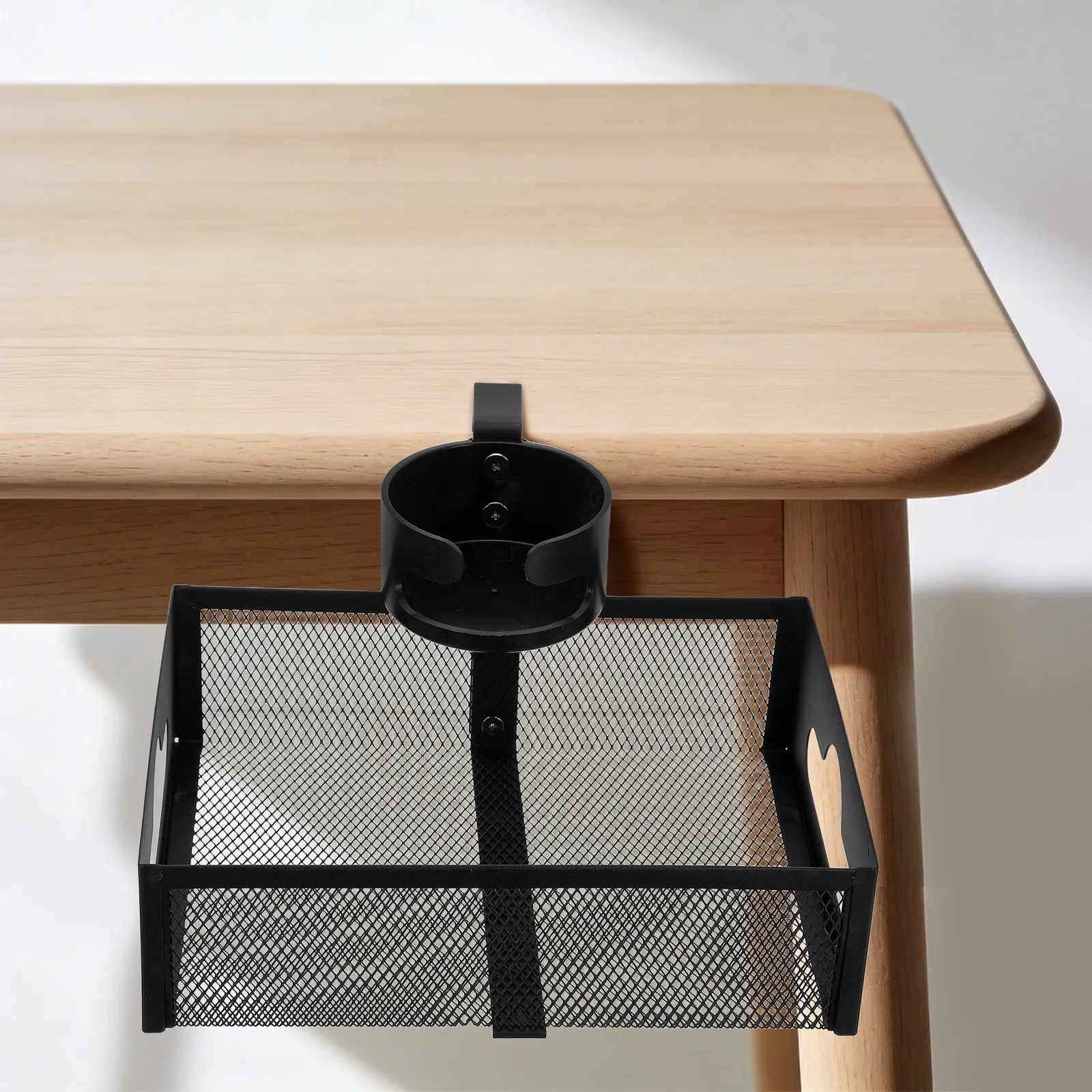 Clip on Desk Edge Snack Organi - Cable Tray Under Desk review and price
