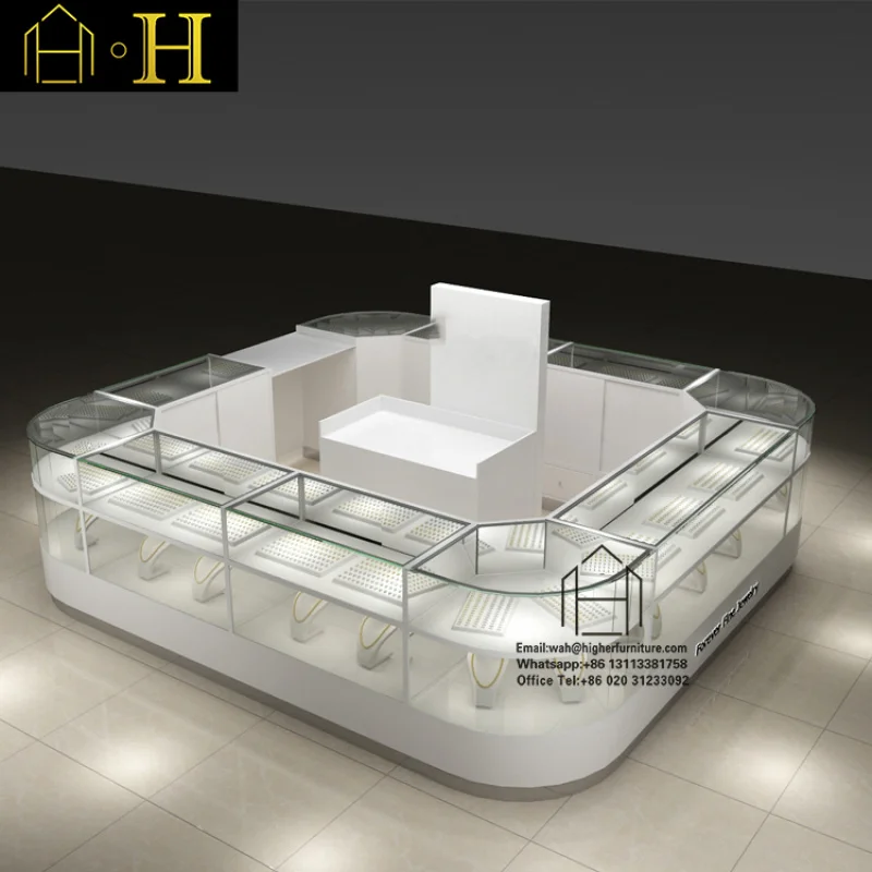 на заказ.Современный дизайн, торговый центр, ювелирный киоск, киоск для демонстрации ювелирных изделий, ювелирный киоск, приспособление для магазина торгового центра