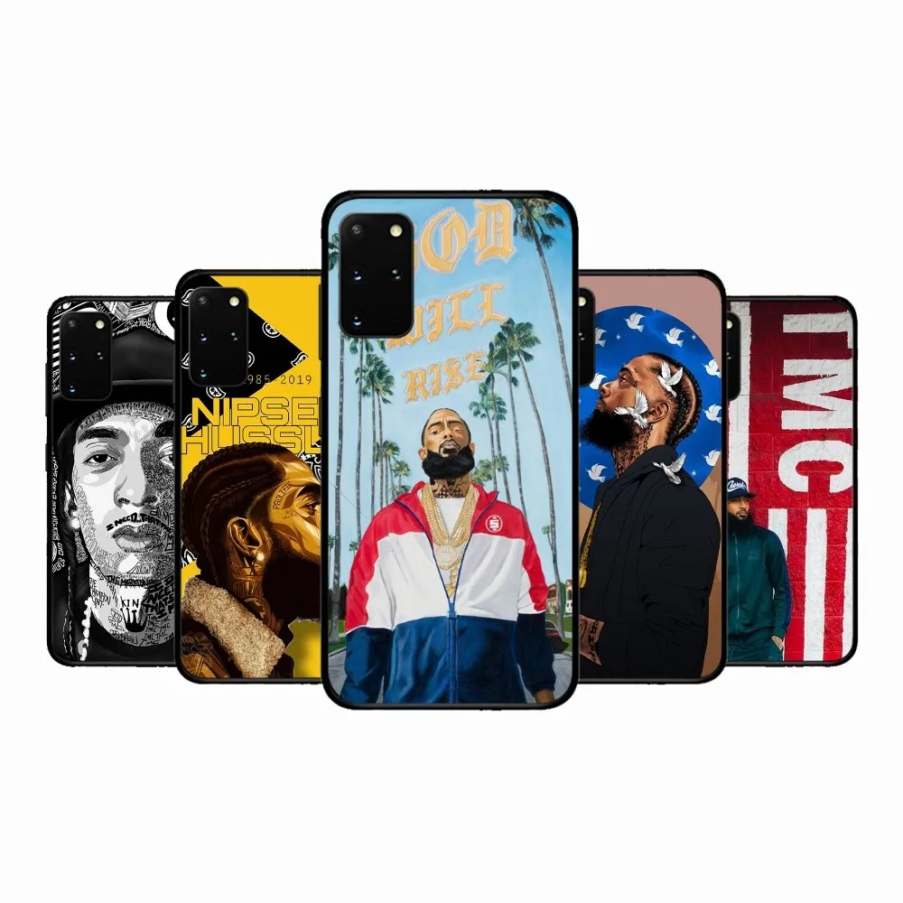 

N-Nipseys Rapper H-Hussles Phone Case For Samsung S 9 10 20 21 22 23 30 23 24 Plus Lite Ultra FE S10lite Fundas