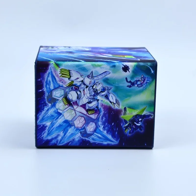 YuGiOh Ursarctic Animation Characters DIY Magnetic Attraction Leather Card Storage Box Anime Classics Game Collection Cards Toy