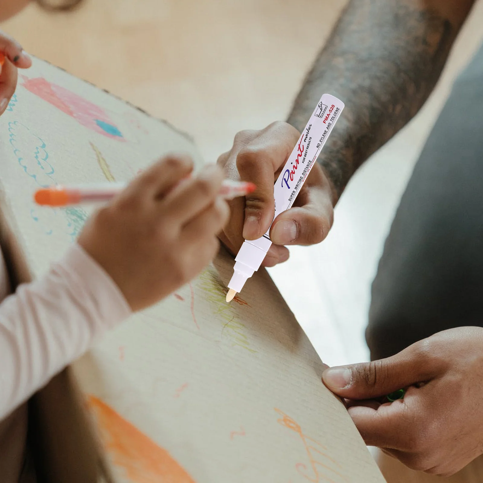 

6 шт. маркеры цветные ручки для рисования товары для творчества ремесленные маркеры для рисования для бумаги холст стекло пластик