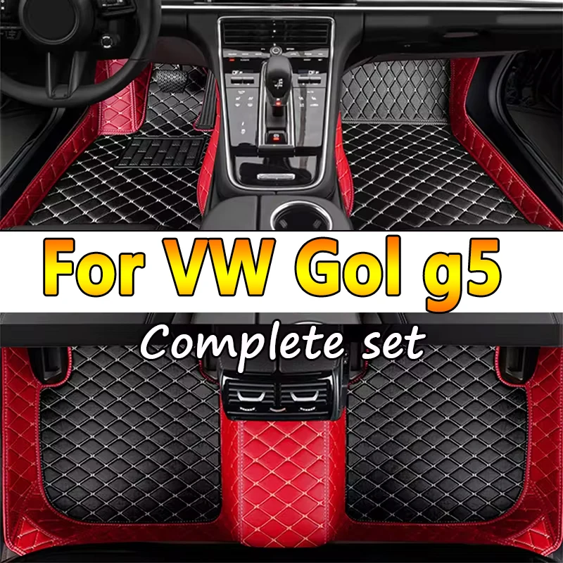 

Напольный коврик из искусственной кожи на заказ для VW Gol g5 2008 2009 2010 2011 2012, защита салона вашего автомобиля