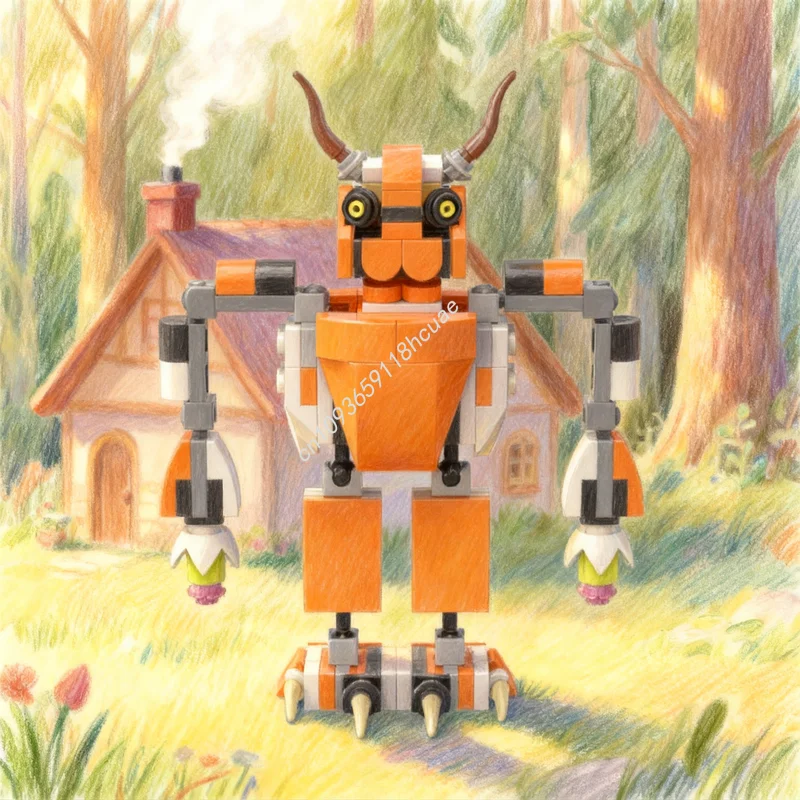 

132 шт. MOC War Mech Creator 3 1 модель строительные блоки строительная сборка DIY игрушки творческое образование идеи рождественских подарков