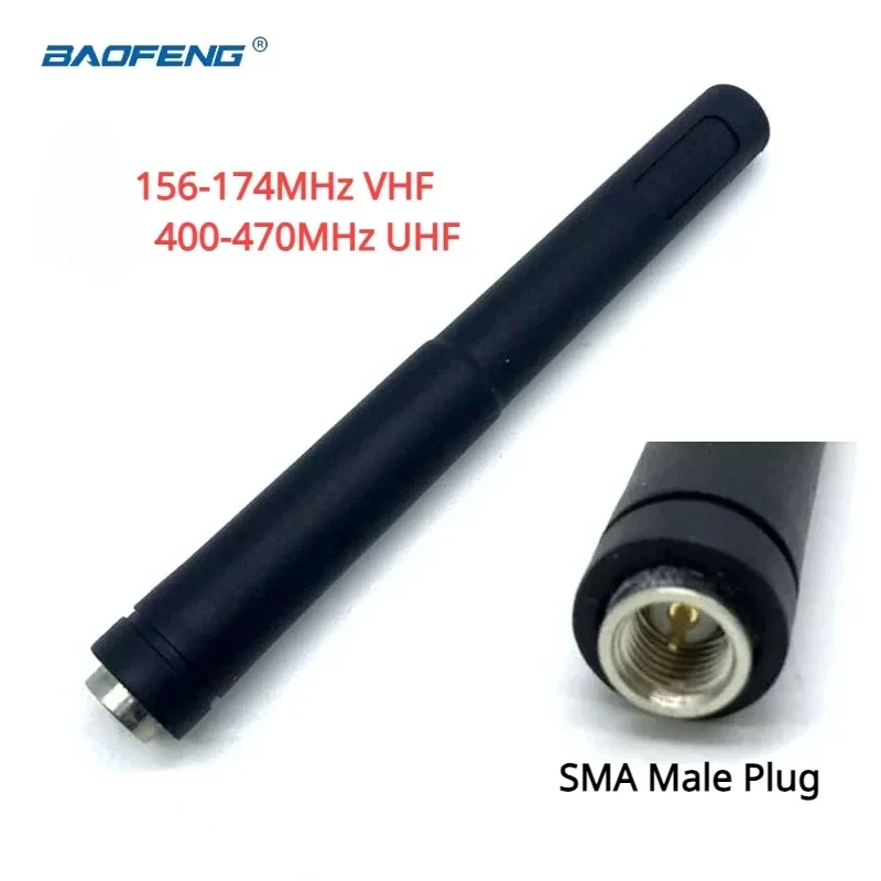 9cm HYT X1p X1e UHF 400-470MHz SMA Male Antenna & 9cm HYT X1p X1e VHF 156-174MHz Antenna SMA Male Plug for Hytera Radio