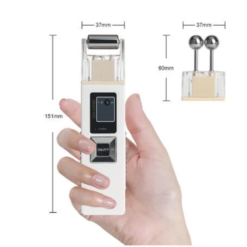 Beauty Personal Care Galvanic Microcurrent Skin Firming Whiting Machine Iontophoresis Anti-aging Massager Skin Care
