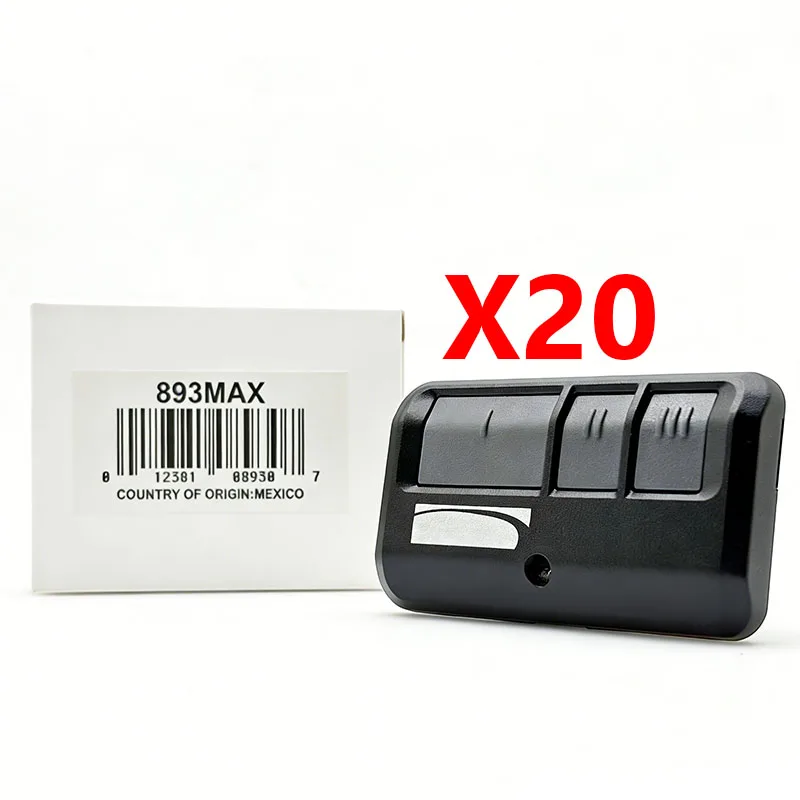 Control para portones eléctricos MERIK 893MAX 890MAX 895MAX 893LM 891LM 371LM 373LM 971LM 973LM — Abridor de puertas de garaje 315 MHz / 390 MHz