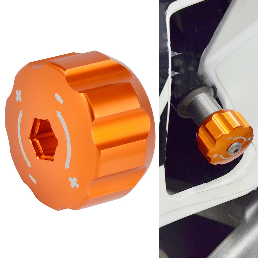 

For 2006-2012 KTM 990 Adventure Rear Shock Knob Absorber Adjustment Bolt Screw for KTM 990 Adventure R 2009-2012 990 Adv S 06-08