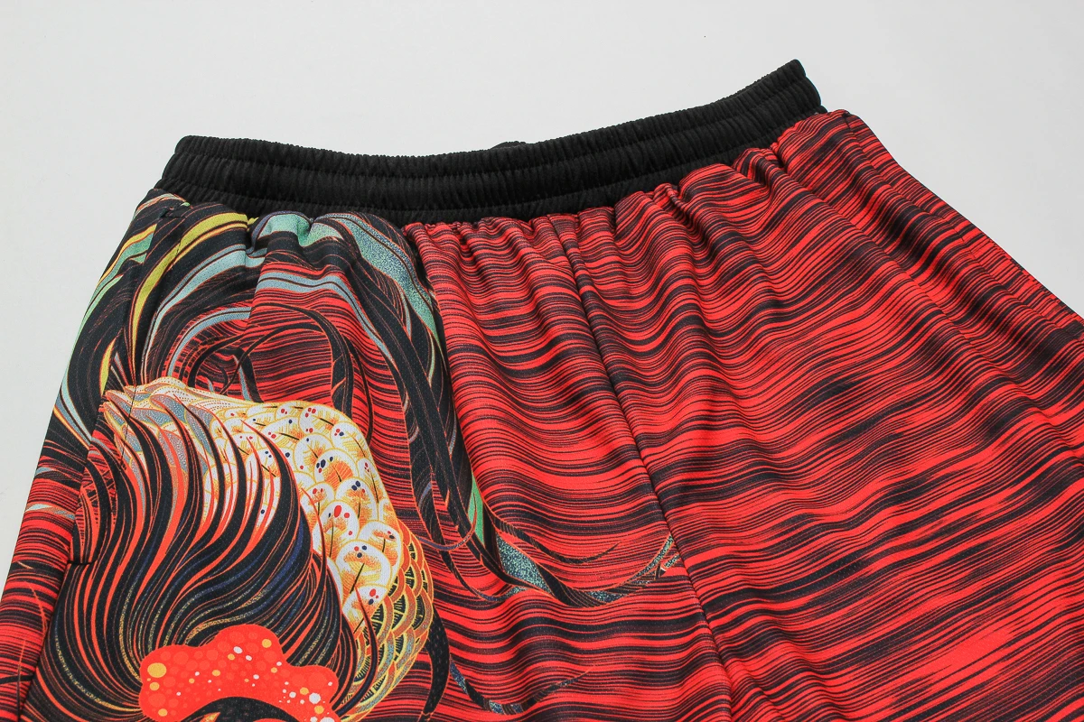 Summer Men's Athletic Shorts Fashion Beach Swim Shorts Gym Fitness Bodybuilding Jogging Training Basketball Athletic Shorts