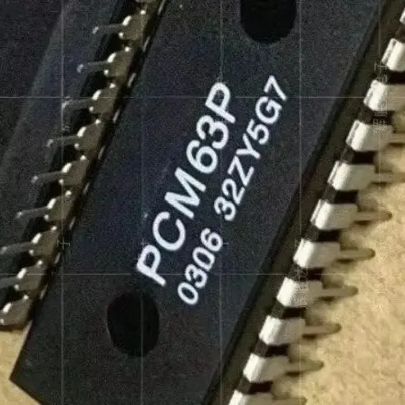 New PCM63P-K/20 bit single-chip audio digital analog IC chip in stock