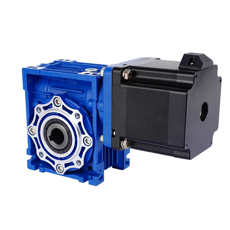 86 deceleration stepper motor RV40 worm gear reducer low speed and large torque motor  drive