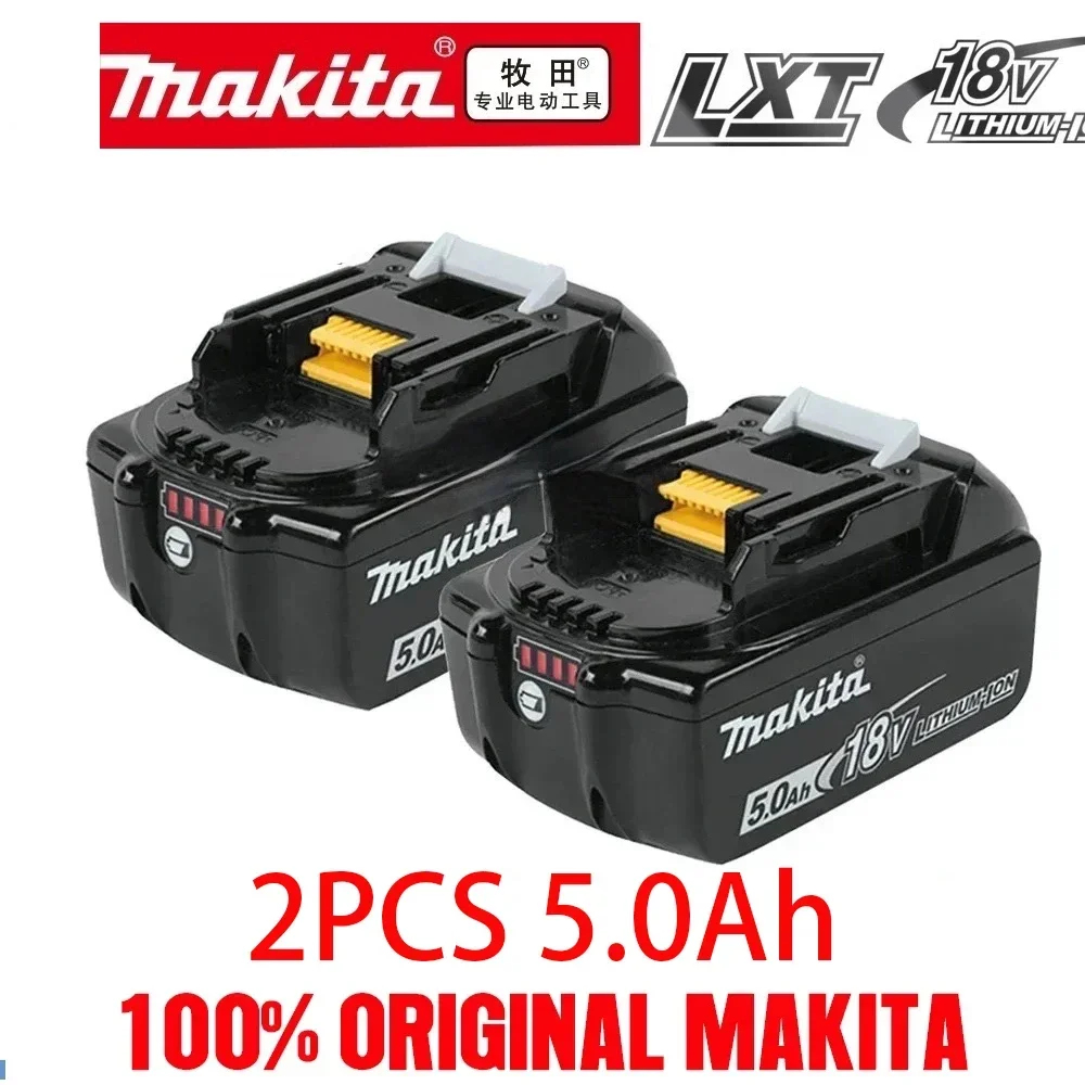 Batería Makita 100% Original, para LXT BL XPT DDF487 DTD173 DTW700 DGA404 reemplazo de herramientas eléctricas de 18V