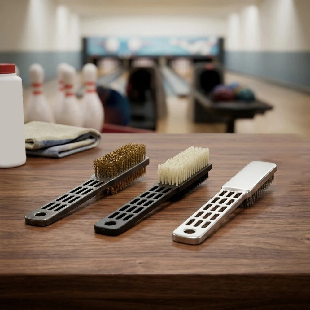 Dust Removal Brush Bowling Shoe Cleaner Bowling Accessory Compact Travel Size Enhanced Sliding Performance For Bowling Shoes