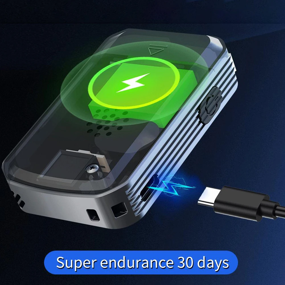 D2000 Portable Alcohol Tester Electrochemical Sensor Type C Rechargeable Breathalyzer for Non Contact Alcohol Testing