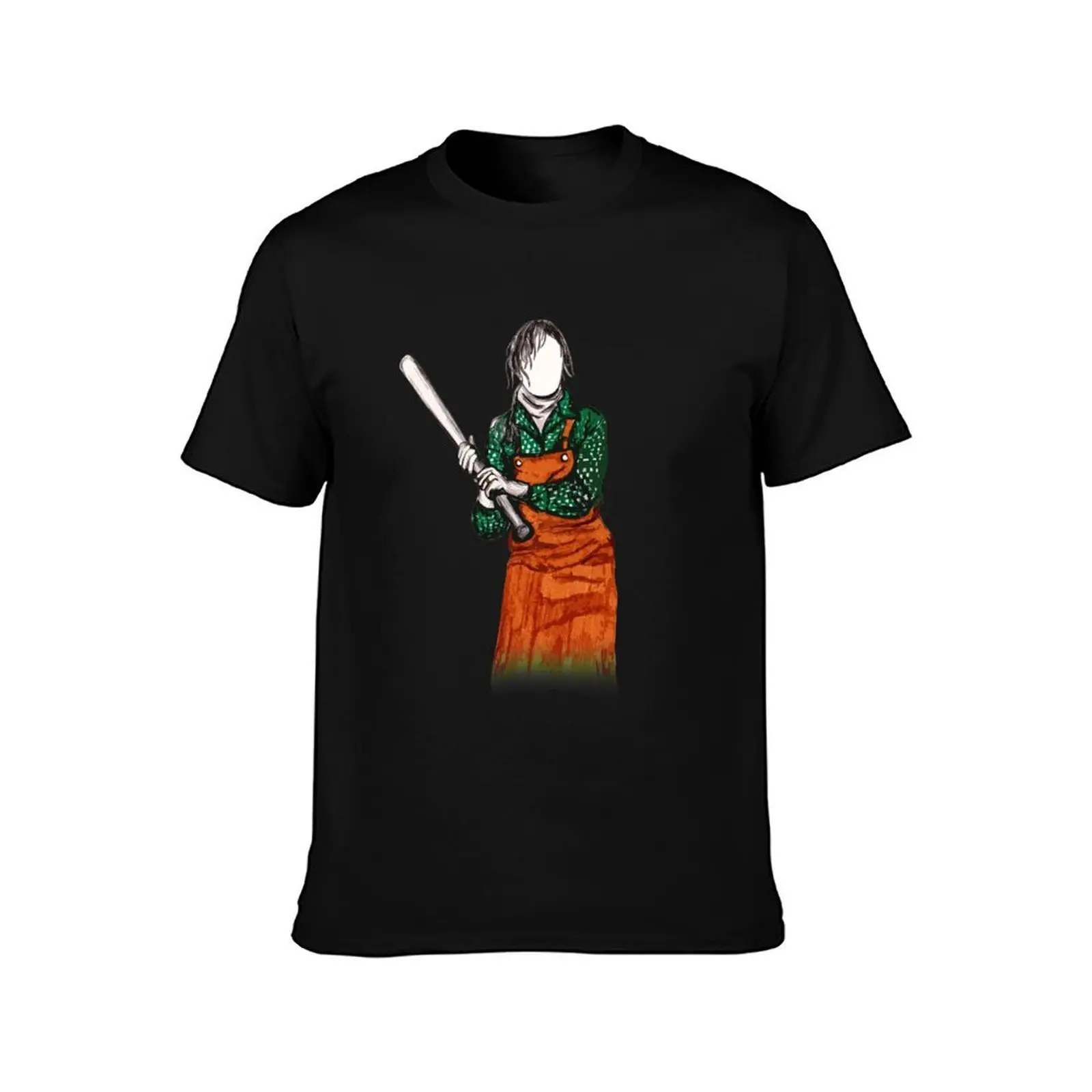 Wendy Torrance ft. Baseball Bat T-Shirt, Summer Casual Cotton Tee, Oversized Streetwear Tops, Vintage Graphic Print, 100% Cotton