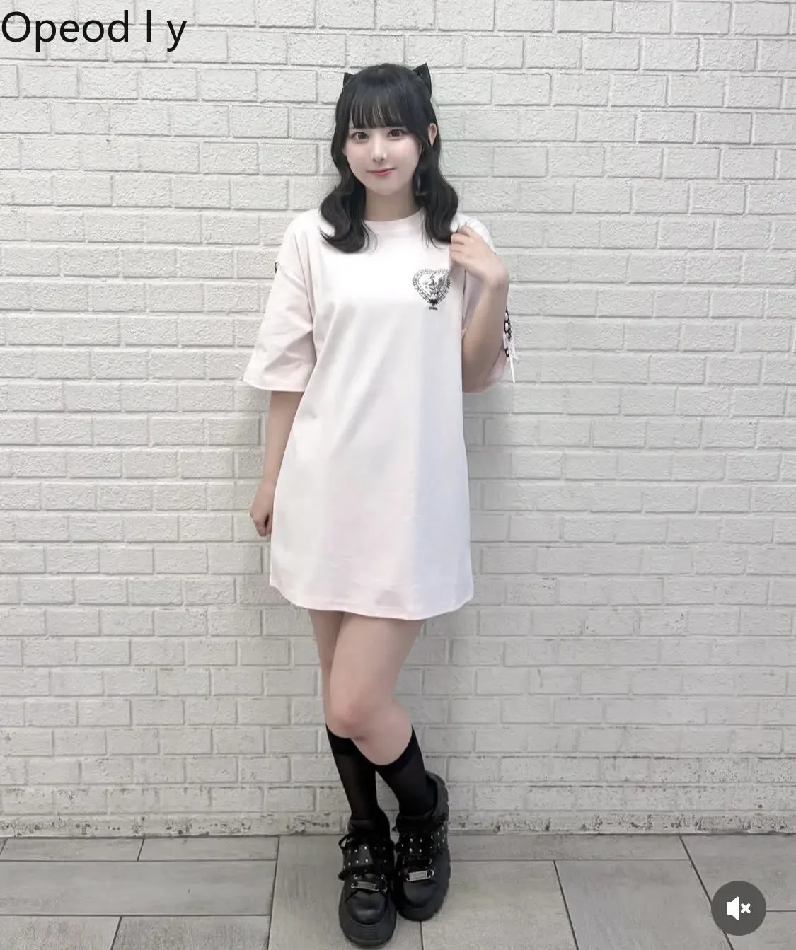 Japanese Sweet Girl Cute Print Bow Ribbon Short-sleeved T-shirt Summer New Fashion Round Neck Loose Casual Half-sleeved Top