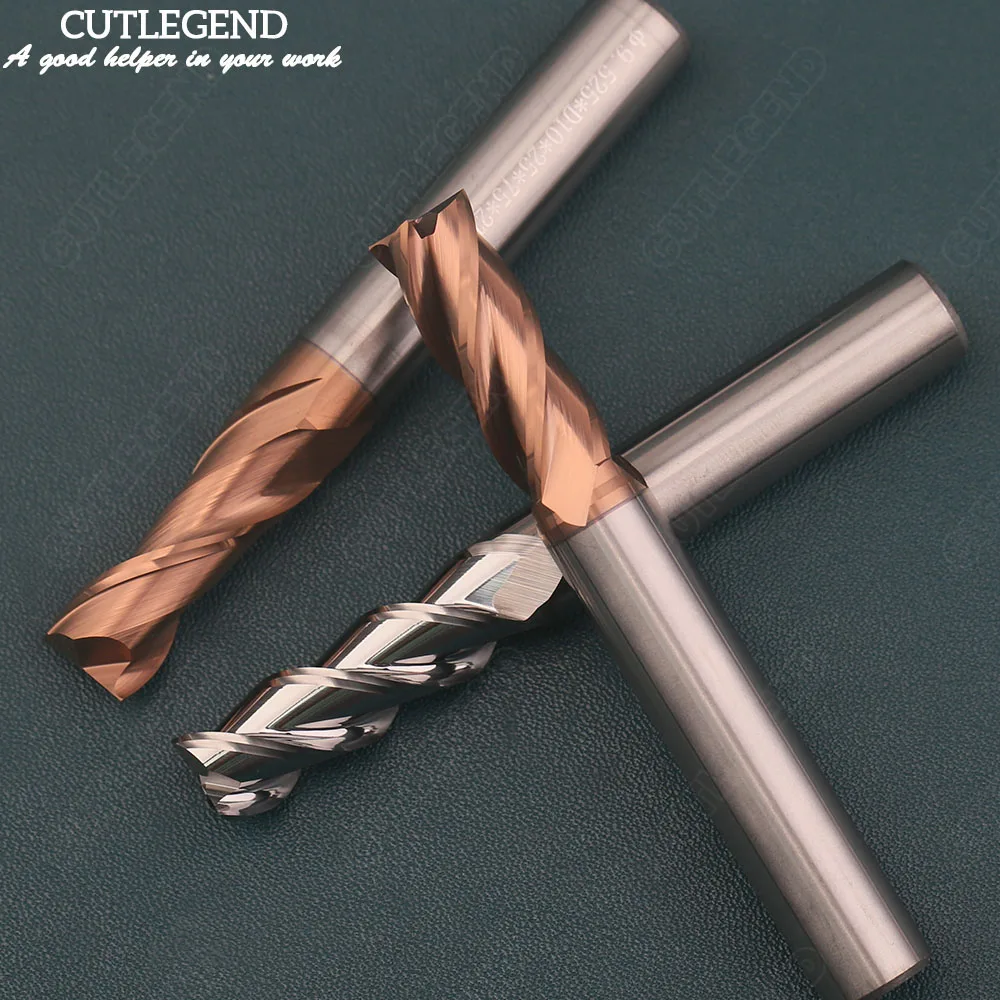 Imagem -04 - Tungstênio Aço Fresa Cnc End Mill Aço 16 16 Flauta 3.175 4.76 6.35 952 127 Milímetros