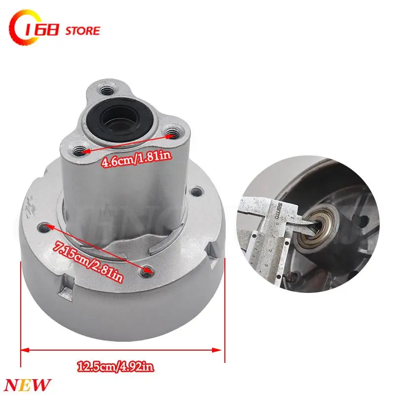 طبل الفرامل الفرامل المحور الأمامي الخلفي لهوندا Z50 Z50A Z50J Z50R CT70 ATC70 TRX70 درب صغير دراجة قرد #3