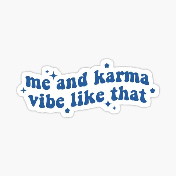 

5 шт. стикеров на тему аниме «Me And Karma Vibe Like That»