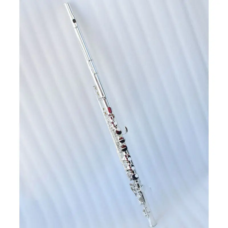 

High Quality Professional Alto Flute Silver Plated G Tone Alto Flute With Curved Headjoint