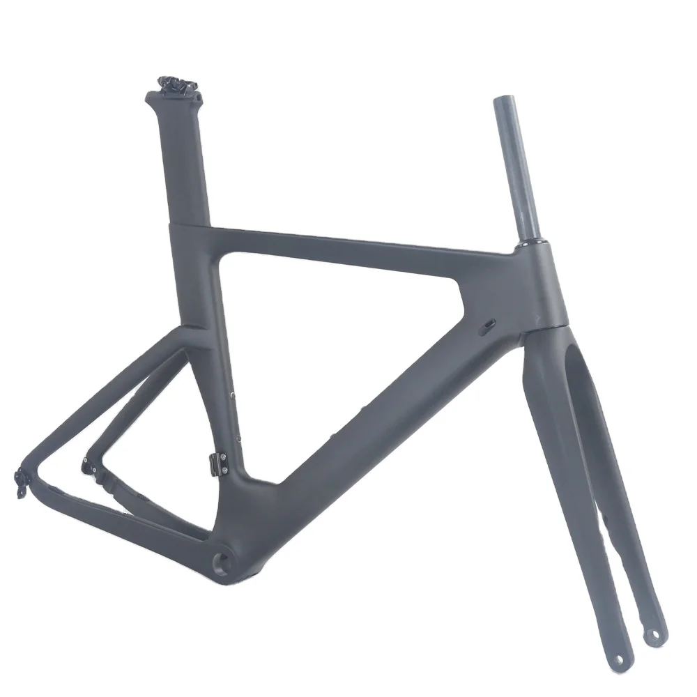 

Full Carbon T800 Tapered 1 1/2- 1 1/8'' Disc Brake Di2 and Mechanical Both Bike Frame Carbon Fiber Road