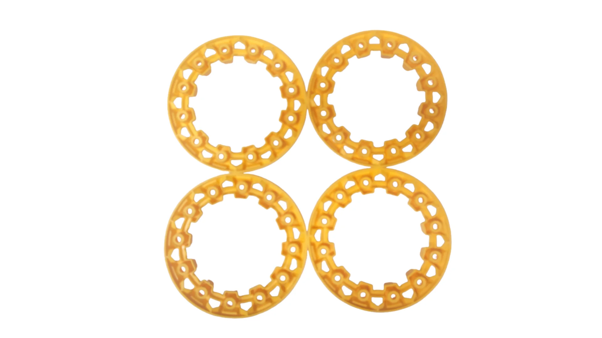 

Вездеходный пляжный багги для квадроцикла, аксессуары для модификации ступицы колеса, 6-дюймовое колесо, пластиковая крышка, цветная защитная крышка, 4 желтых