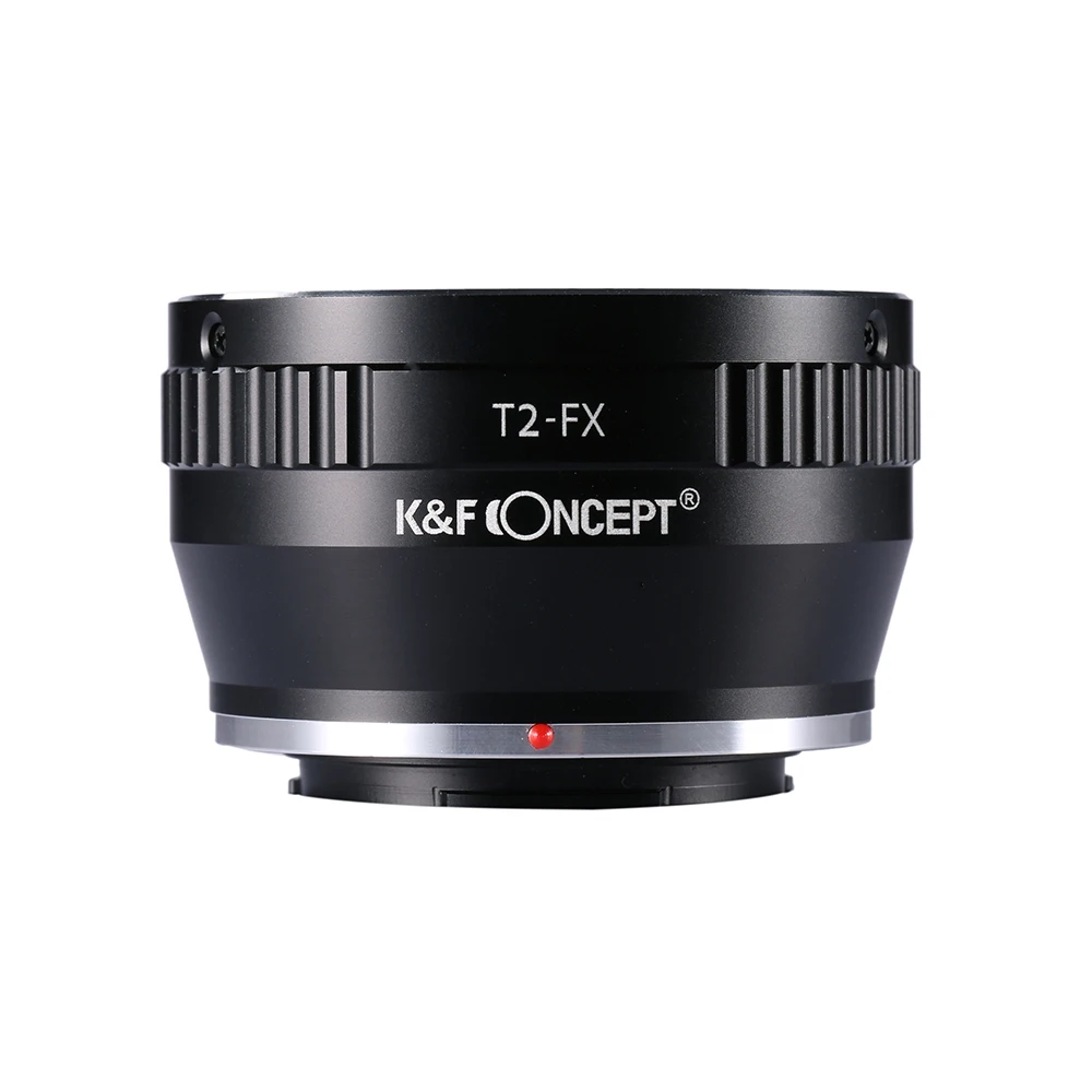 K&F Concept T2 to FX Lens Adapter T2 Lens to Fuji X X-Pro3 X-Pro2 X-T5 X-T4 X-T2 X-E4 XT100 XH2S XS10 XS20 X100V X-T30II