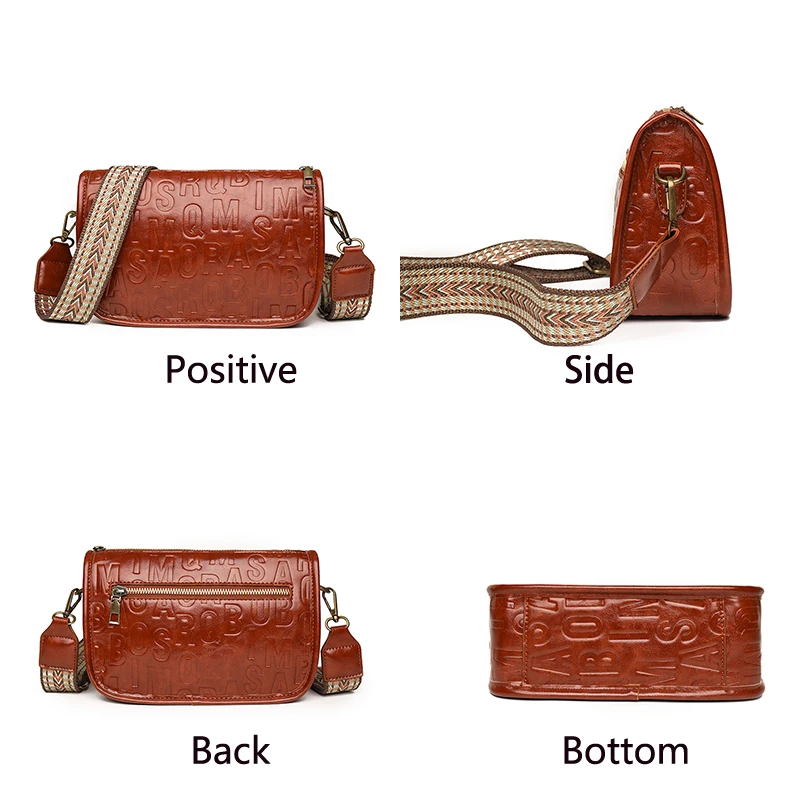 Sac messager en cuir de vachette souple pour femme, sacs à bandoulière, sac à main initié, haute qualité, mode