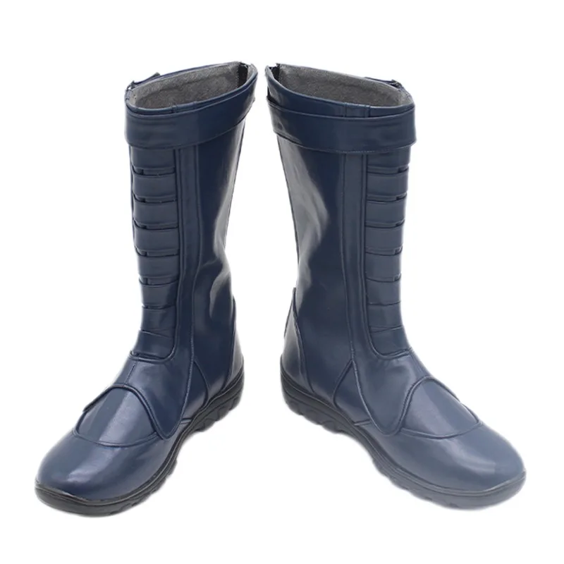 Zapatos de Cosplay de superhéroe Christopher Smith, botas de Carnaval de Halloween, accesorios de Anime, zapatos de cuero PU, accesorios de Cosplay hechos a medida