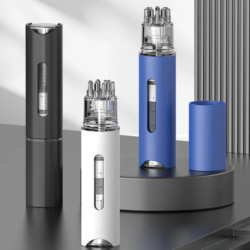 1pc Portable Scalp Applicator Liquid Comb Mini Massager Essential Oil Liquid Guiding Massager Anti Hair Loss Scalp Care Tool