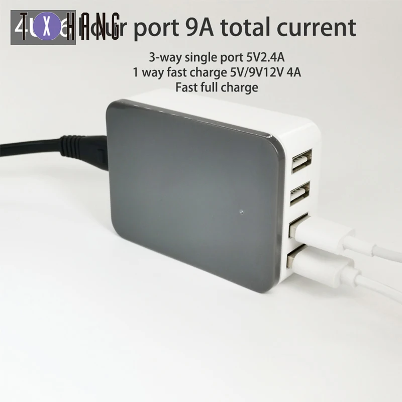 4U36 type (high configuration) with fast charge Car marine multi-port USB charger DC12V24V36V input diy electronics