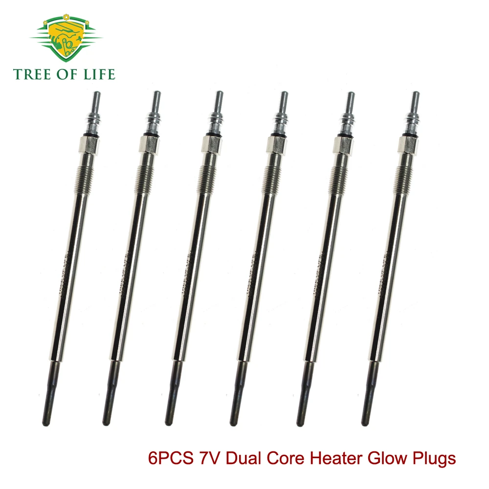 4/6X جديد سخان توهج المقابس 7V لمرسيدس A B C E S G M R GLK Class Sprinter Vito W447 A0011596601 A0011595701 062900112304