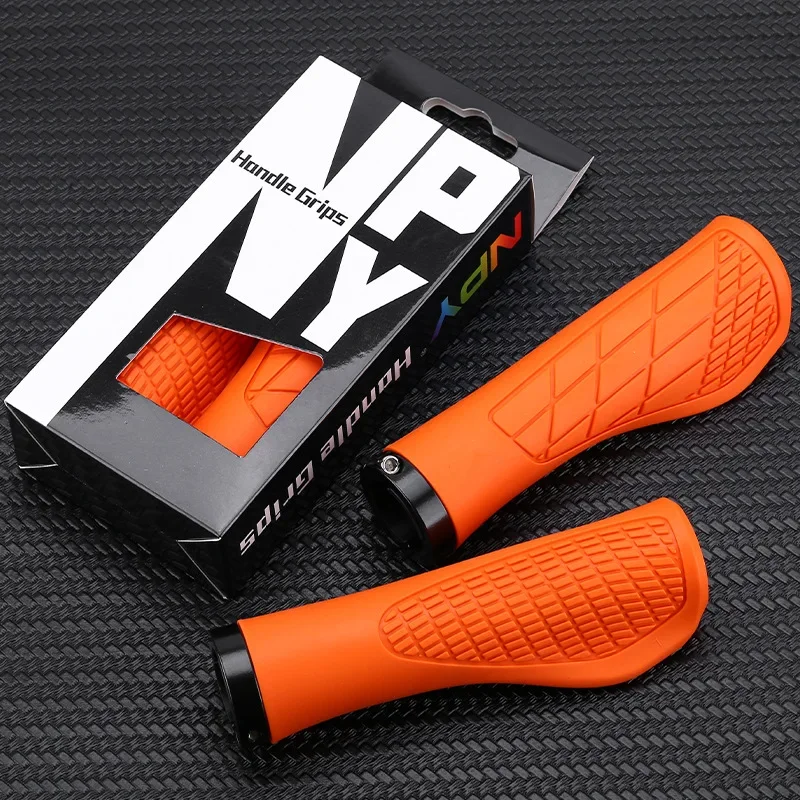 Bicycle Handlebar Grips Rubber MTB Grips Lock-on Grip Shockproof Anti-slip Mountain Bike Handles Cover Cuff BMX Bike Accessories