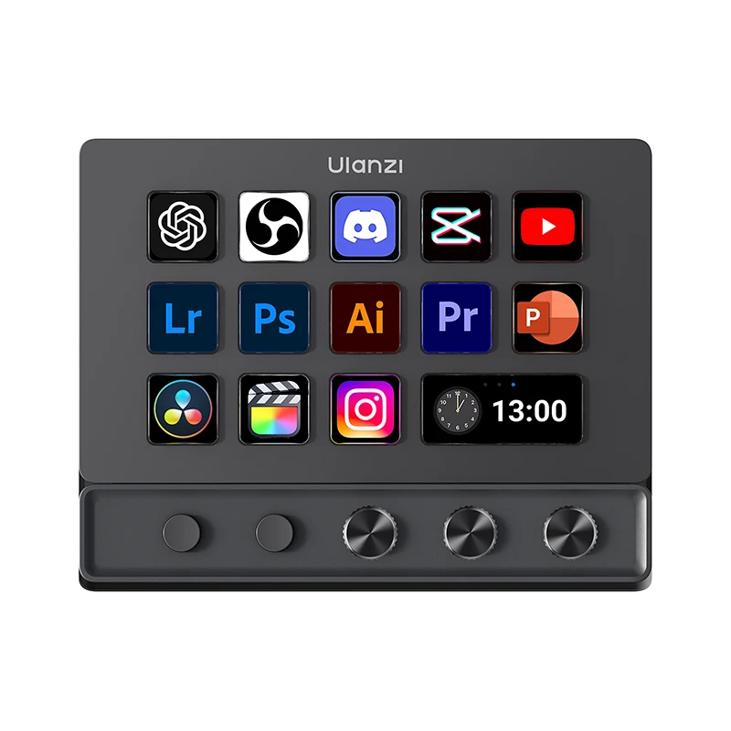 Ulanzi D200X All-in-One Creative Deck Desktop Control Hub for