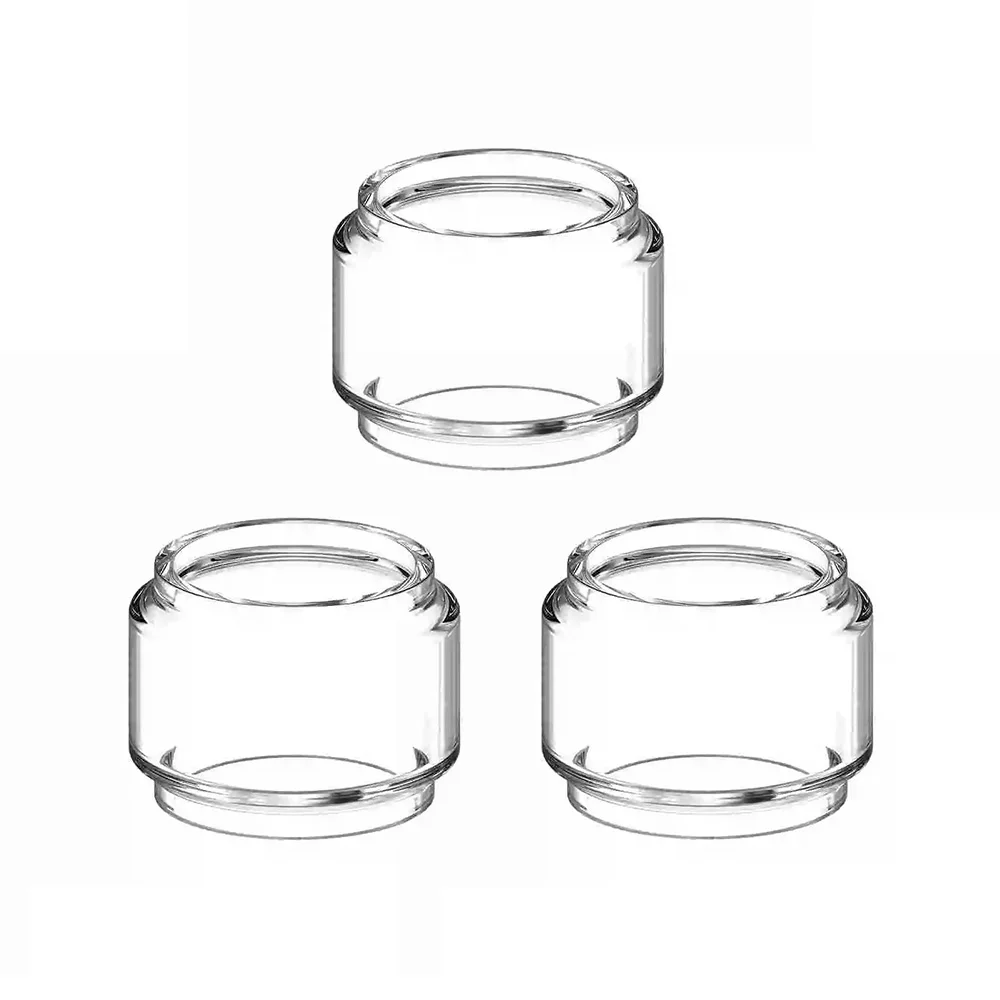 3PCS Bubble Glass Tubes for Augvape Intake Single Dual Subohm MTL RTA Tank Replacement Glass Cups