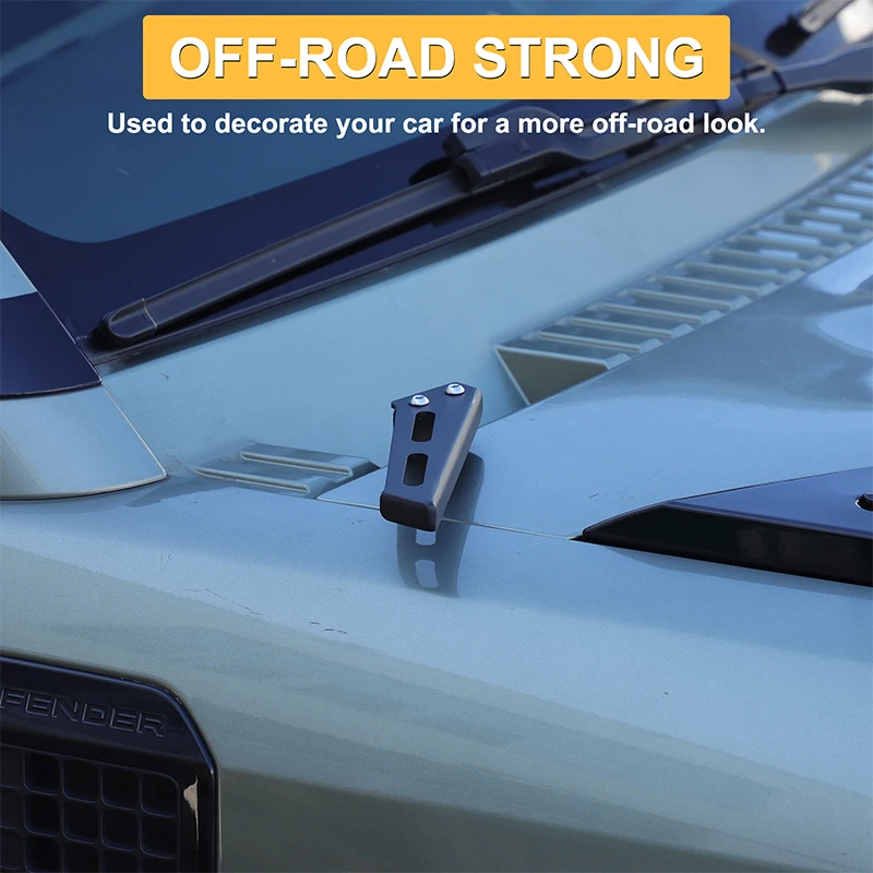 

For Land Rover Defender 2020-2025 Hood Light Mount Bracket Front Hood Side Pillar Led Light Pod Mount Bracket Car Accessories