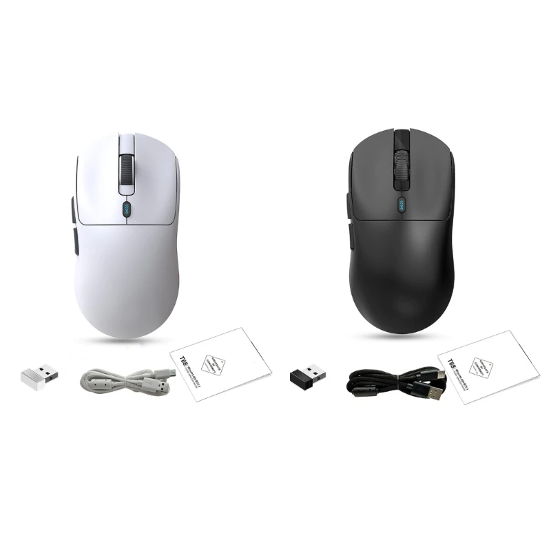 T68W 12000DPI Game Mouse  2.4G  USB Rechargeable Mouse 300mAh 7Buttons Programmable for Laptop